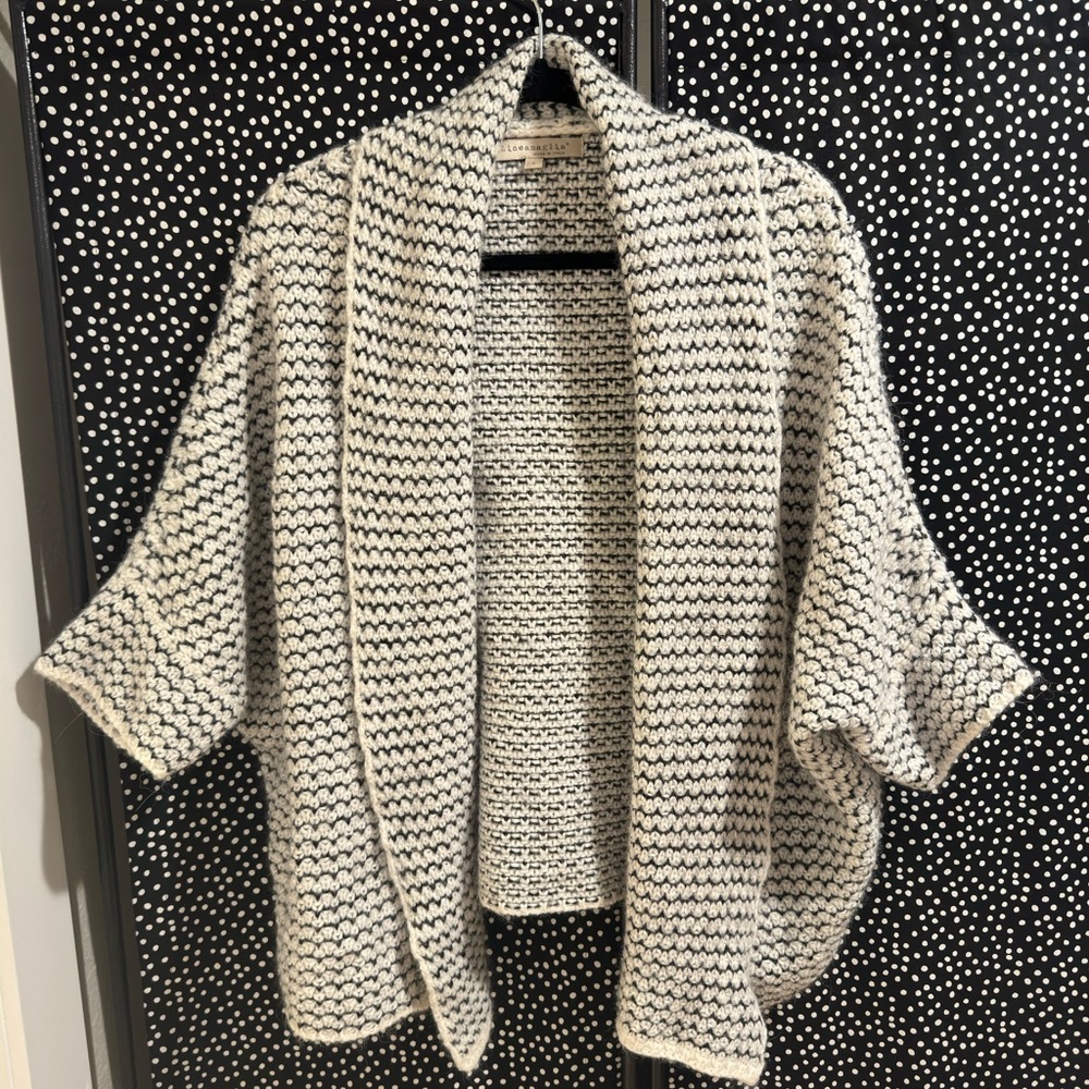 Lineamaglia Made in Italy Open Cardigan